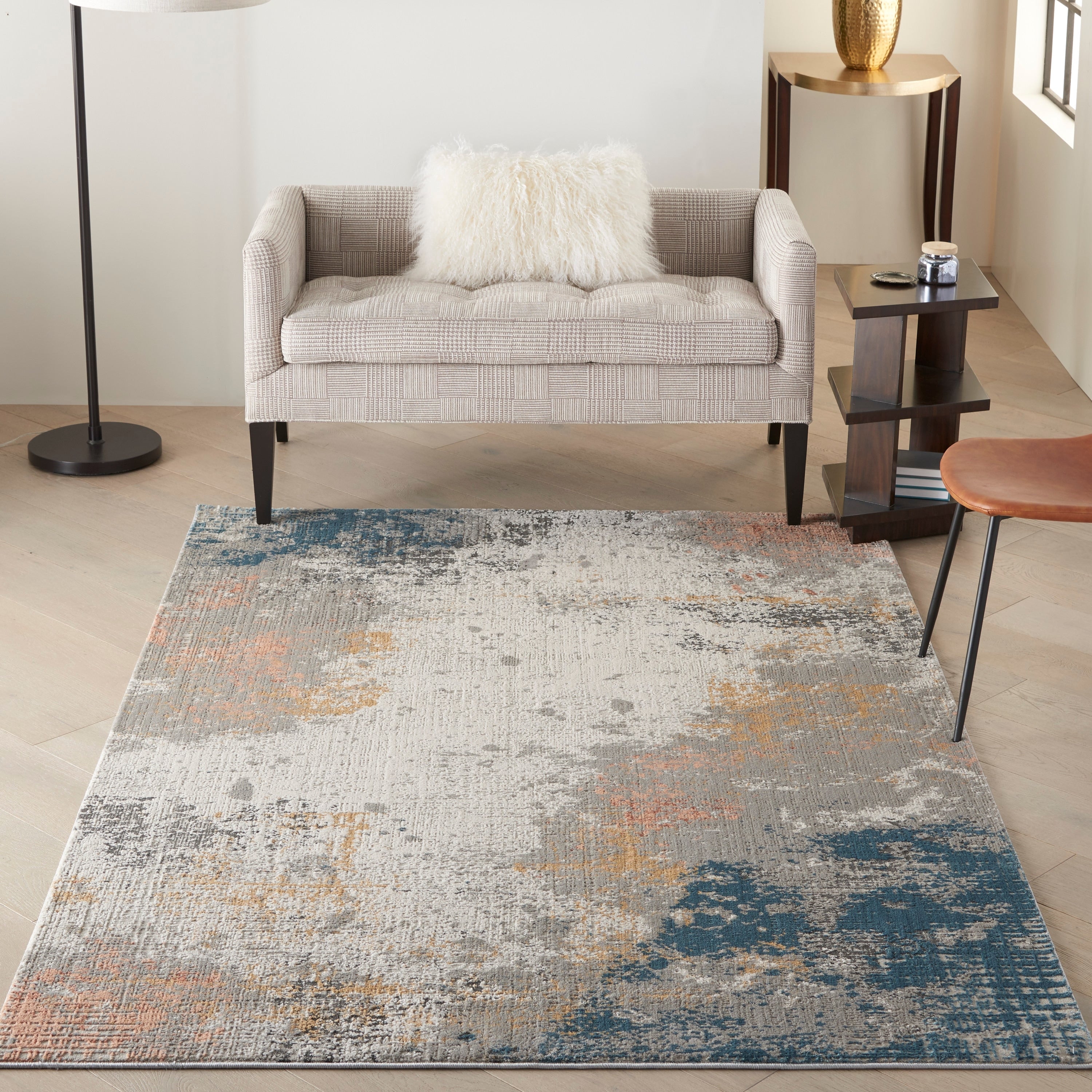 Nourison Rustic Textures Abstract Area Rug