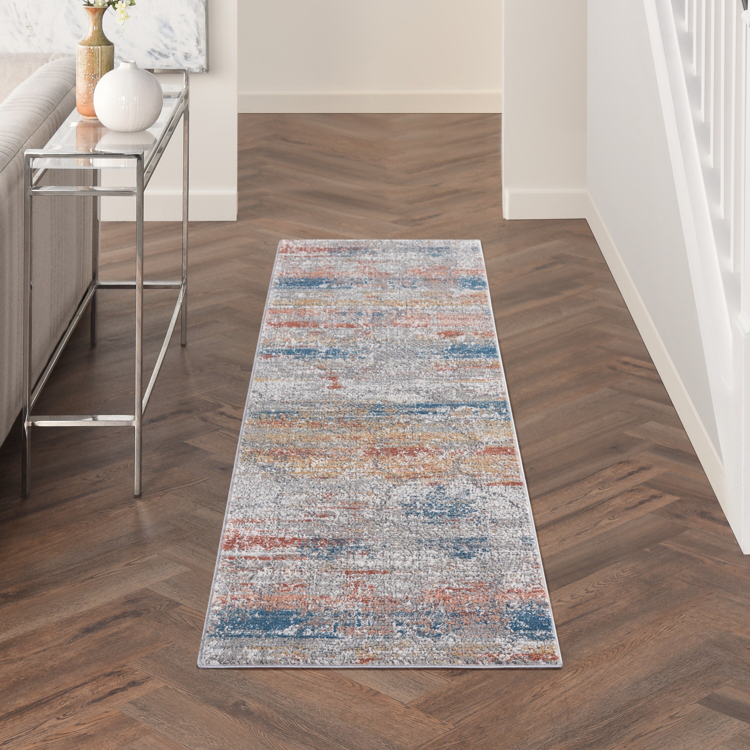 Nourison Rustic Textures Abstract Area Rug