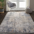 Nourison Rustic Textures Grey Beige Area Rug 53 X 73