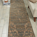 Nourison Silk Elements Azure Area Rug 25 X 10 25 X 10 Runner