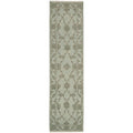 Nourison Silk Pointe Aqua Runner Rug 26 X 10 Runner