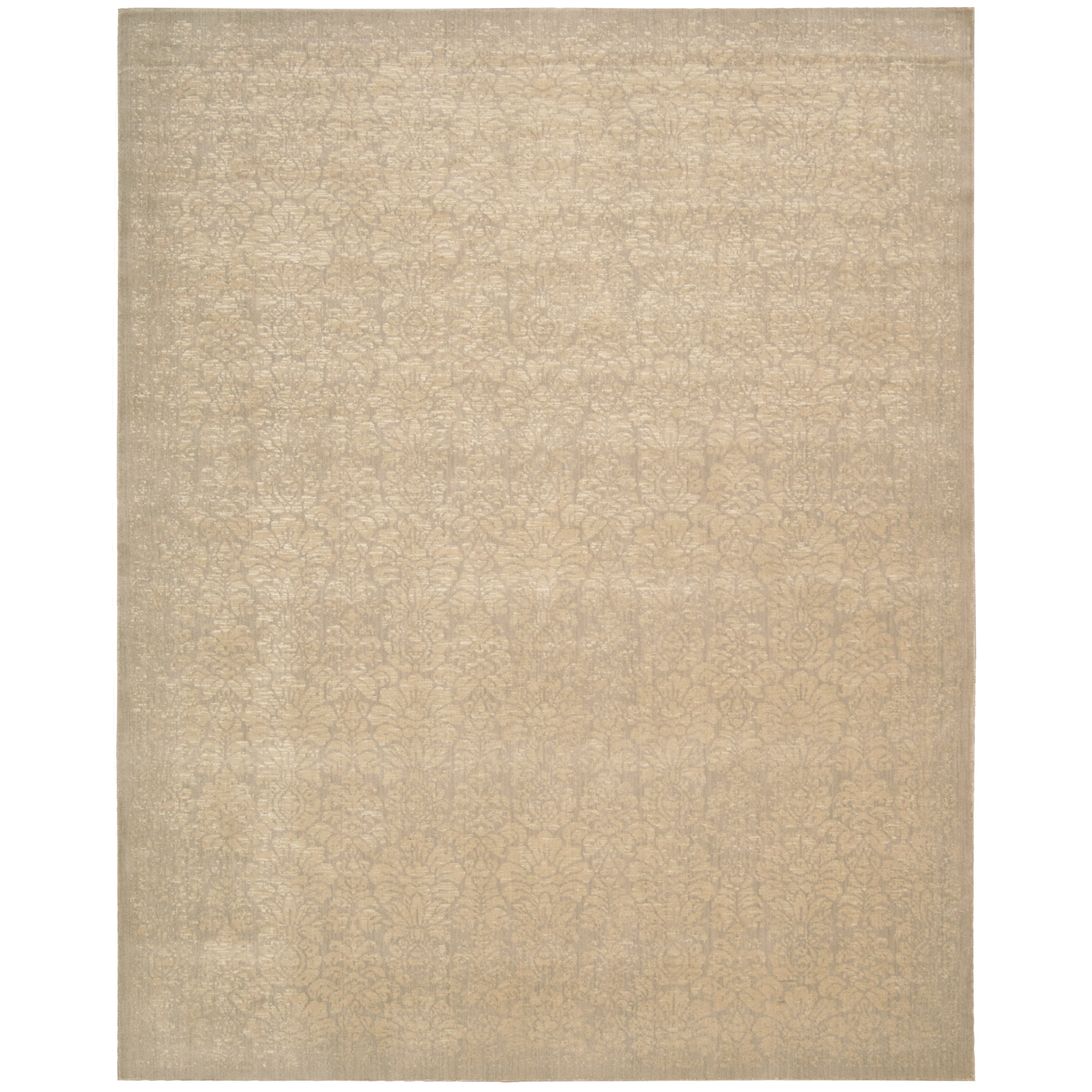 Nourison Silken Allure Sand Area Rug 99 X 139