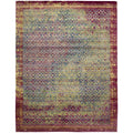 Nourison Silken Grandeur Multicolor Green Rug 79 X 99