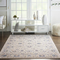 Nourison Sleek Textures Floral Area Rug
