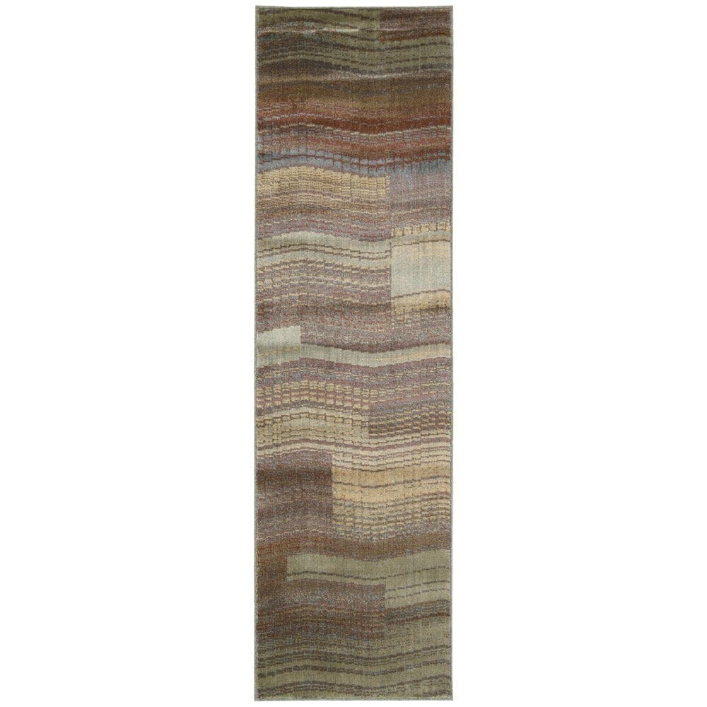 Nourison Somerset Aqua Rug 2 X 59 2 X 59 Runner