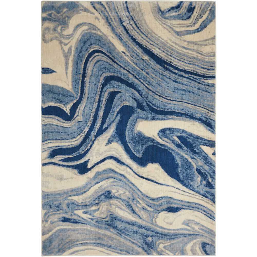 Nourison Somerset Light Blue Area Rug 2 X 59 2 X 59 Runner