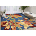 Nourison South Beach Denim Rug 5 X 76