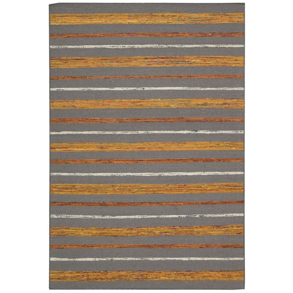 Nourison Spectrum Flame Grey Rug 26 X 4 26 X 4