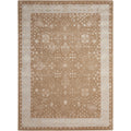 Nourison Hand Tufted Symphony Bordered Gold Oak Rug 23 X 8 23 X 8 Runner