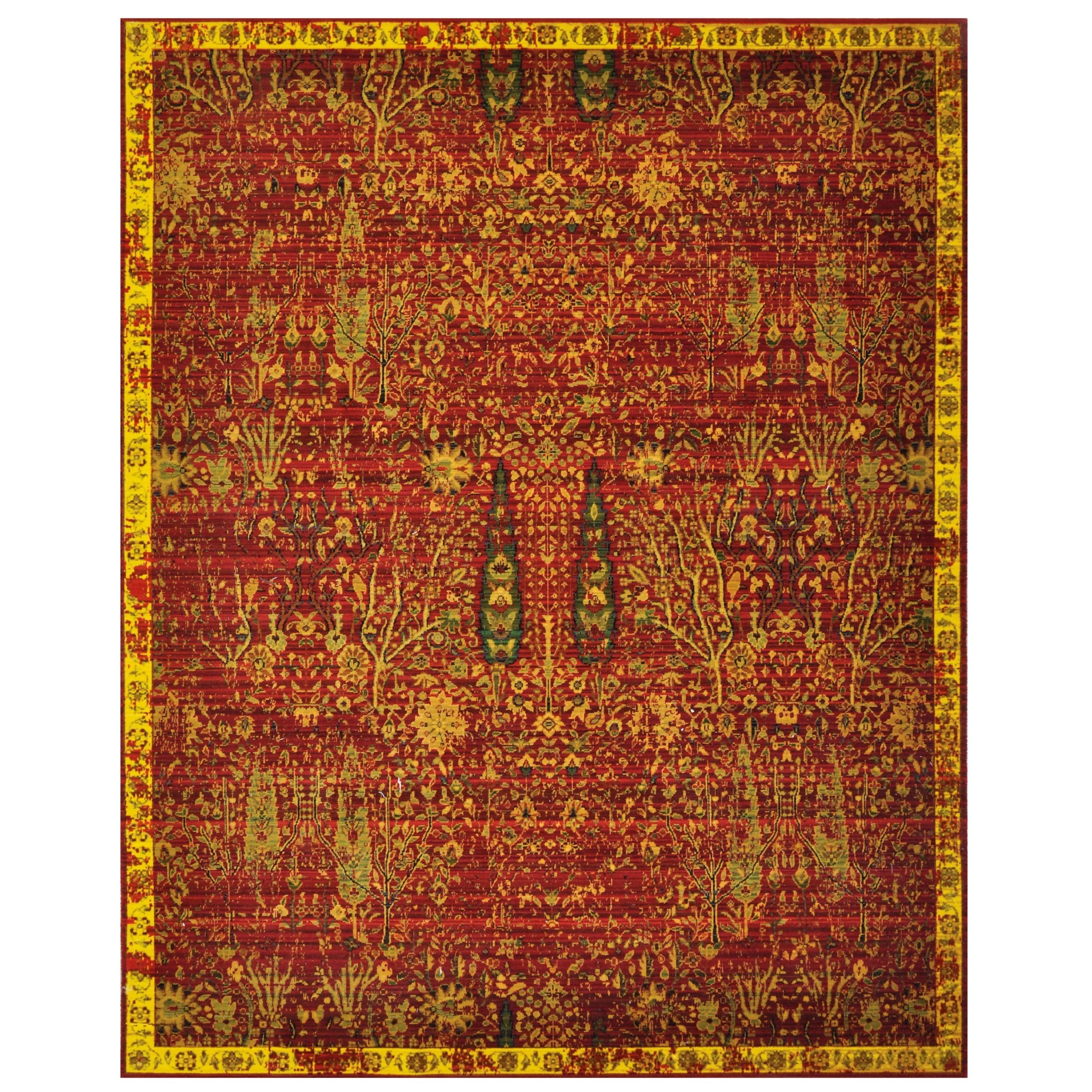 Nourison Timeless Scarlet Area Rug 12 X 15 12 X 15
