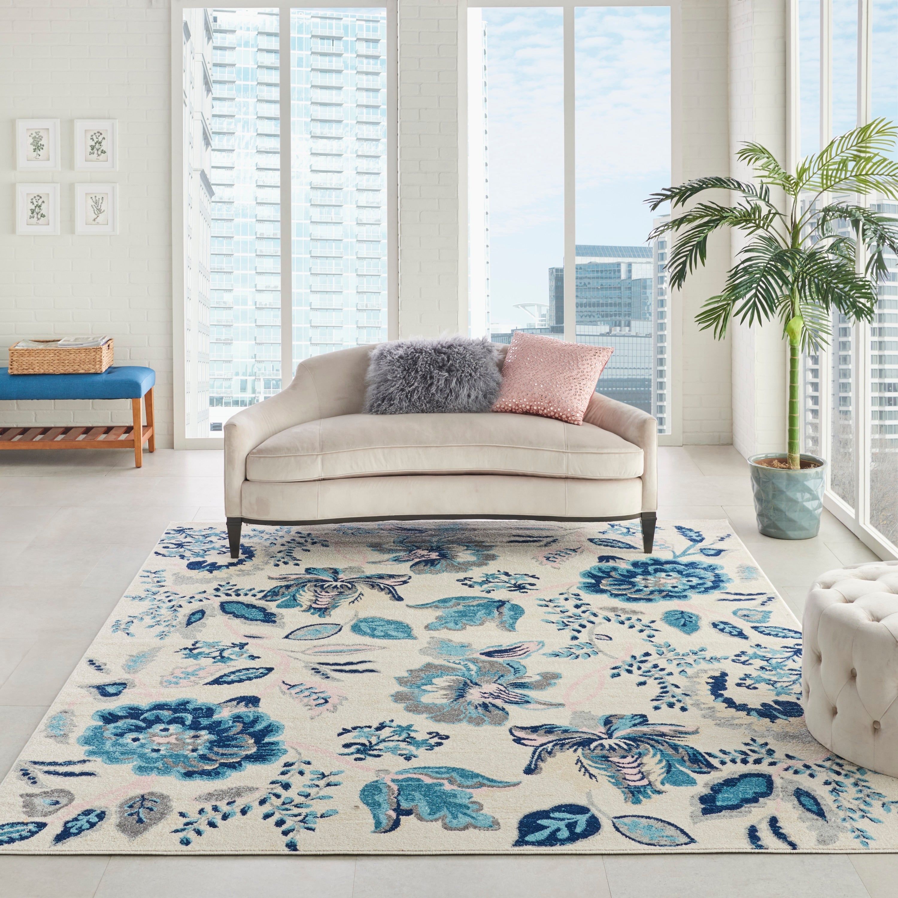 Nourison Tranquil French Country Area Rug