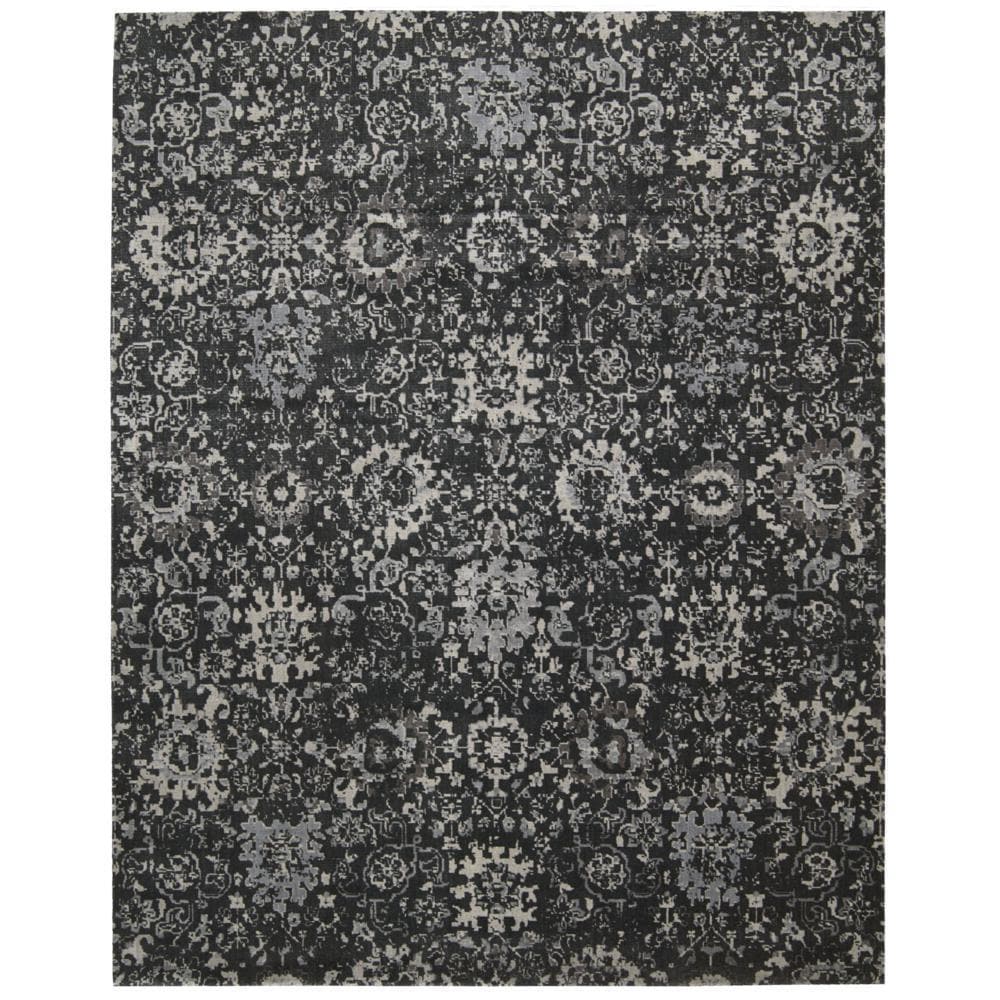 Nourison Twilight Onyx Floral Rug 56 X 8