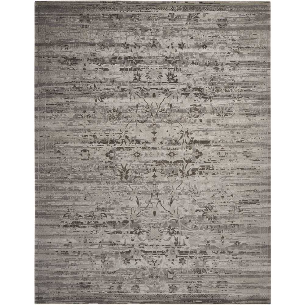 Nourison Twilight Silver Rug 79 X 99