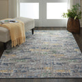 Nourison Urban Chic Ivory Abstract Area Rug 53 X 73