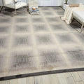 Nourison Utopia Casual Ivory Abstract Rug 53 X 75