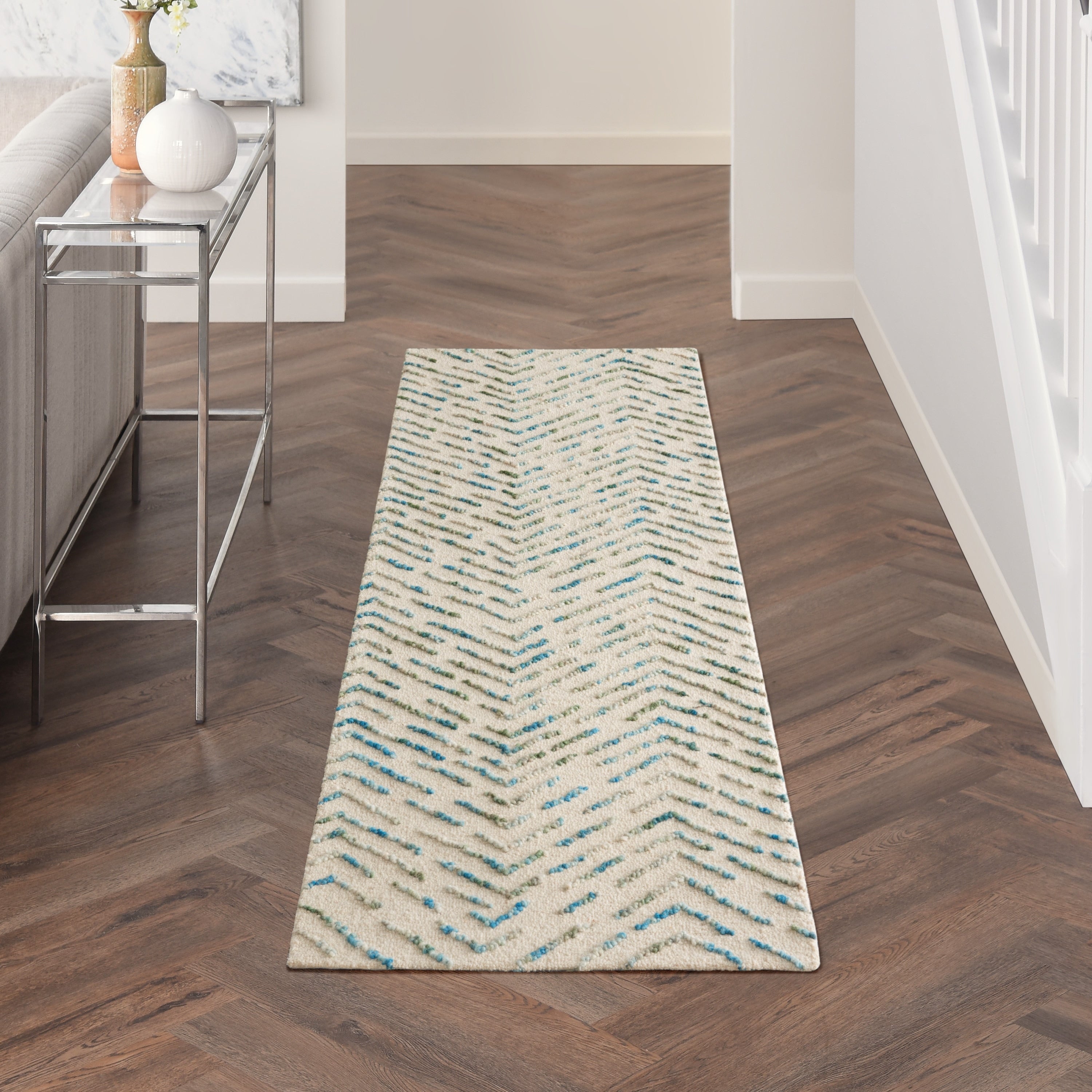 Nourison Vail Textured Wool Area Rug