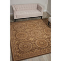 Nourison Hand Tufted Versailles Palace Brick Ivory Rug 6 Octagon