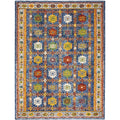 Nourison Vivid Teal Contemporary Area Rug 8 X 106