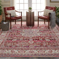 Nourison Vintage Kashan Blue Bohemian Area Rug 710 X 910