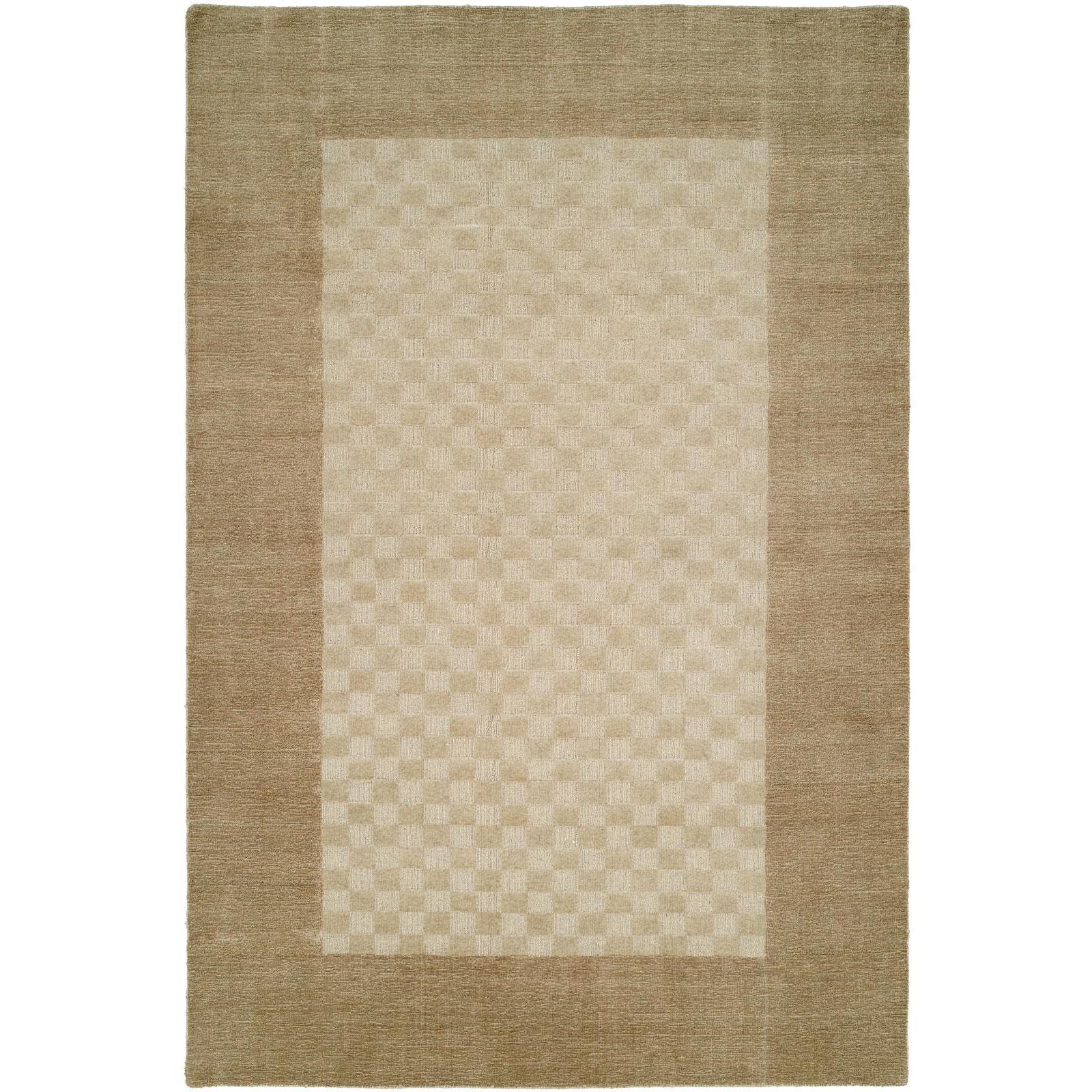 Nova Champaigne Wool Viscose Handmade Area Rug