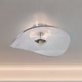 Novella 24 Inch Polished Nickel Led Convertible Pendant With Clear Ribbed Glass Shade
