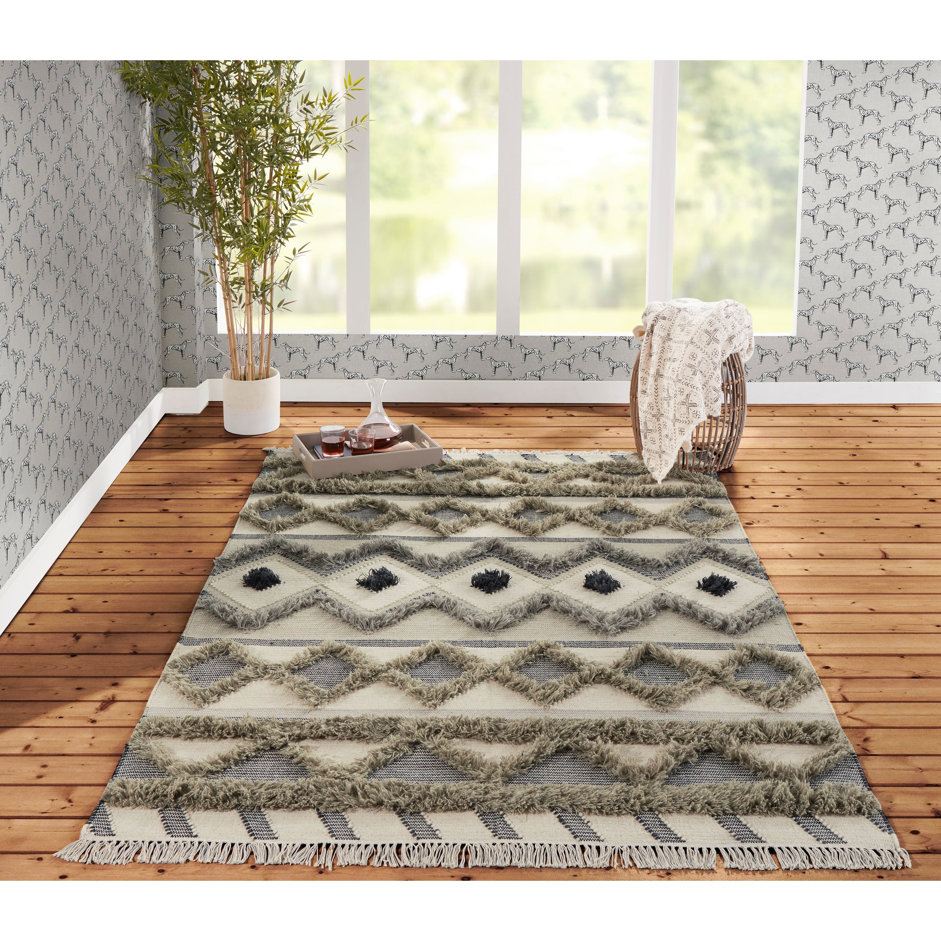 Novogratz By Momeni Indio Avalon Wool Hand Made Area Rug