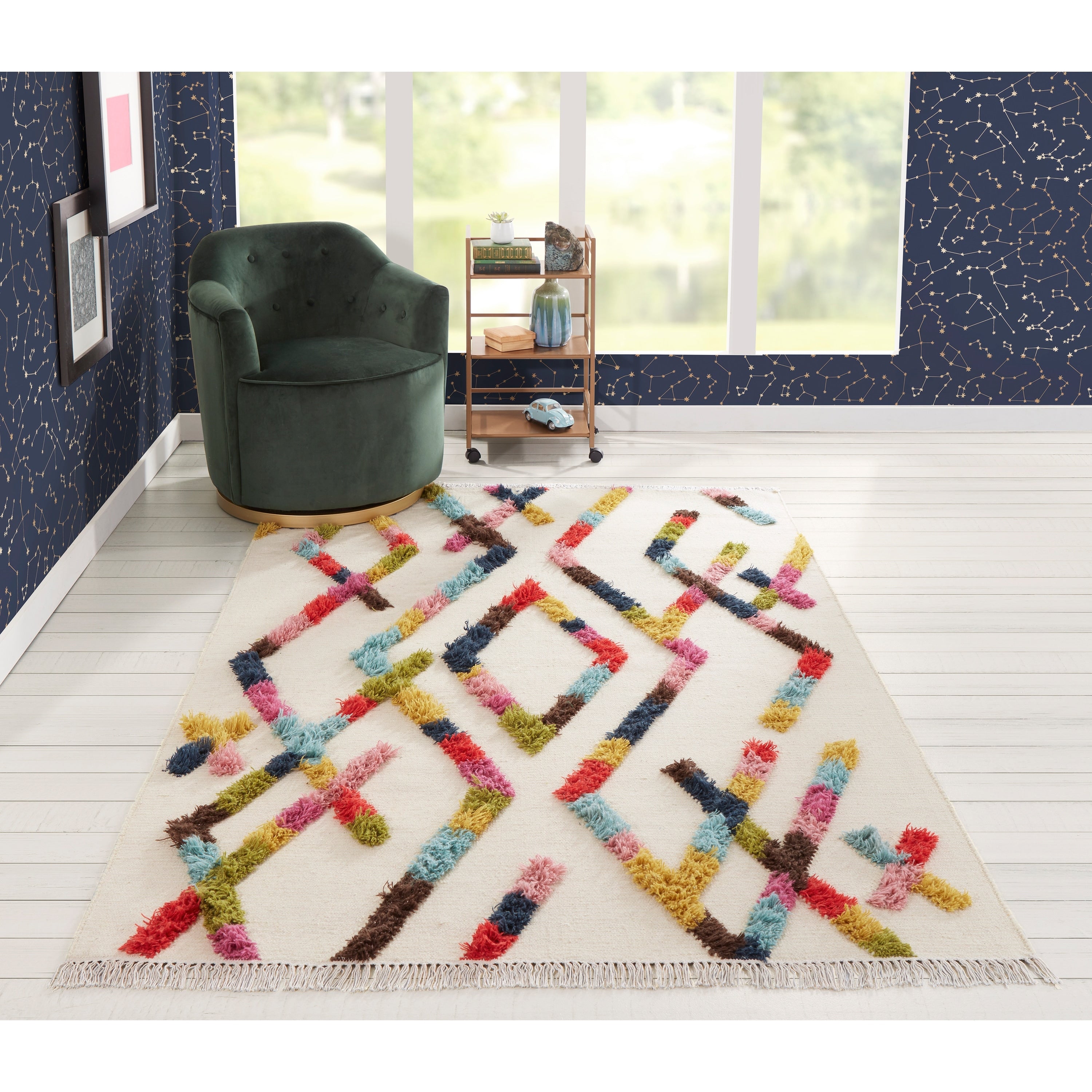 Novogratz By Momeni Indio Ramona Hand Made Wool Area Rug