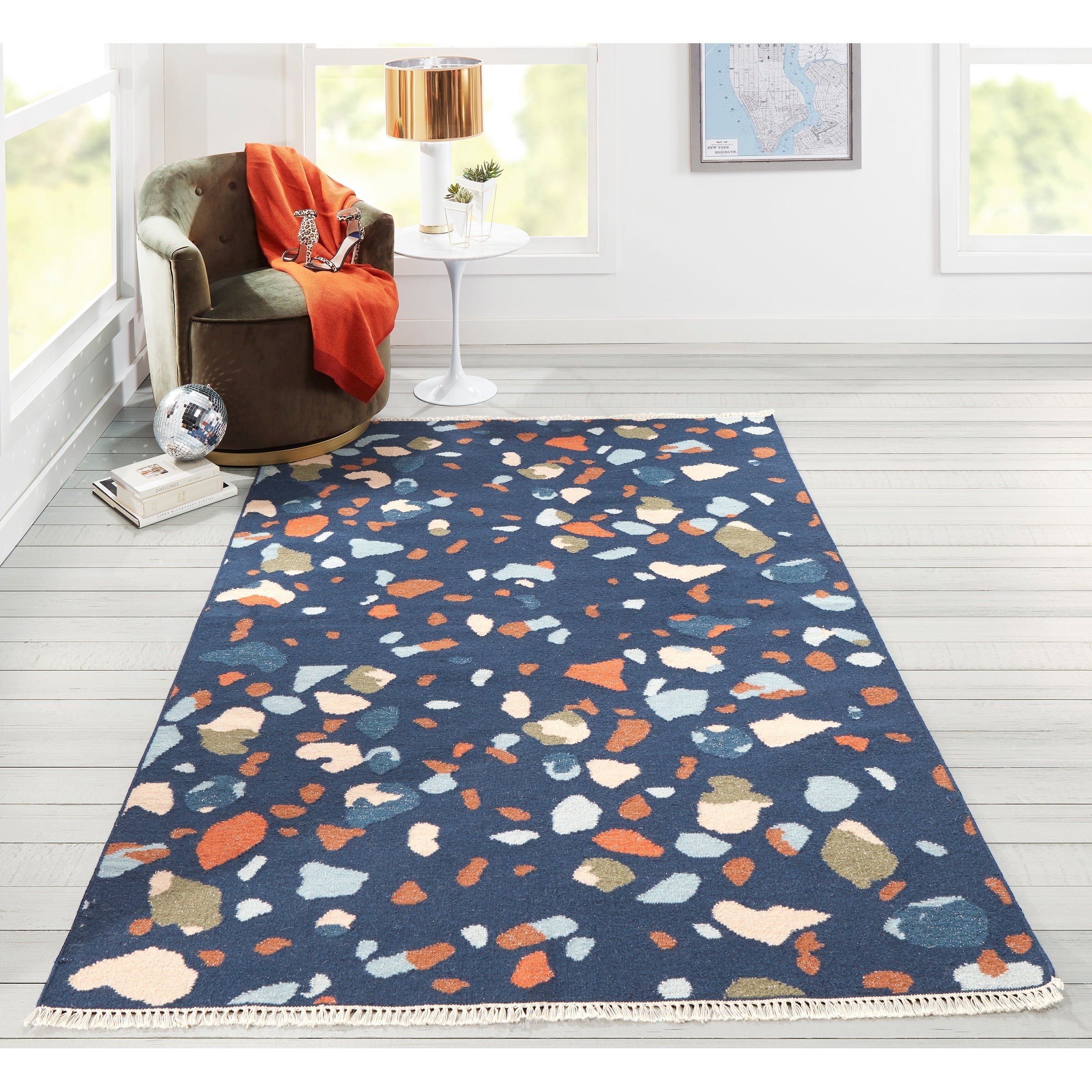 Novogratz By Momeni Jem Terri Hand Woven Flatweave Rug