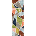 Novogratz By Momeni Retro Prism Ploester Hand Tufted Multi Area Rug 2 X 3
