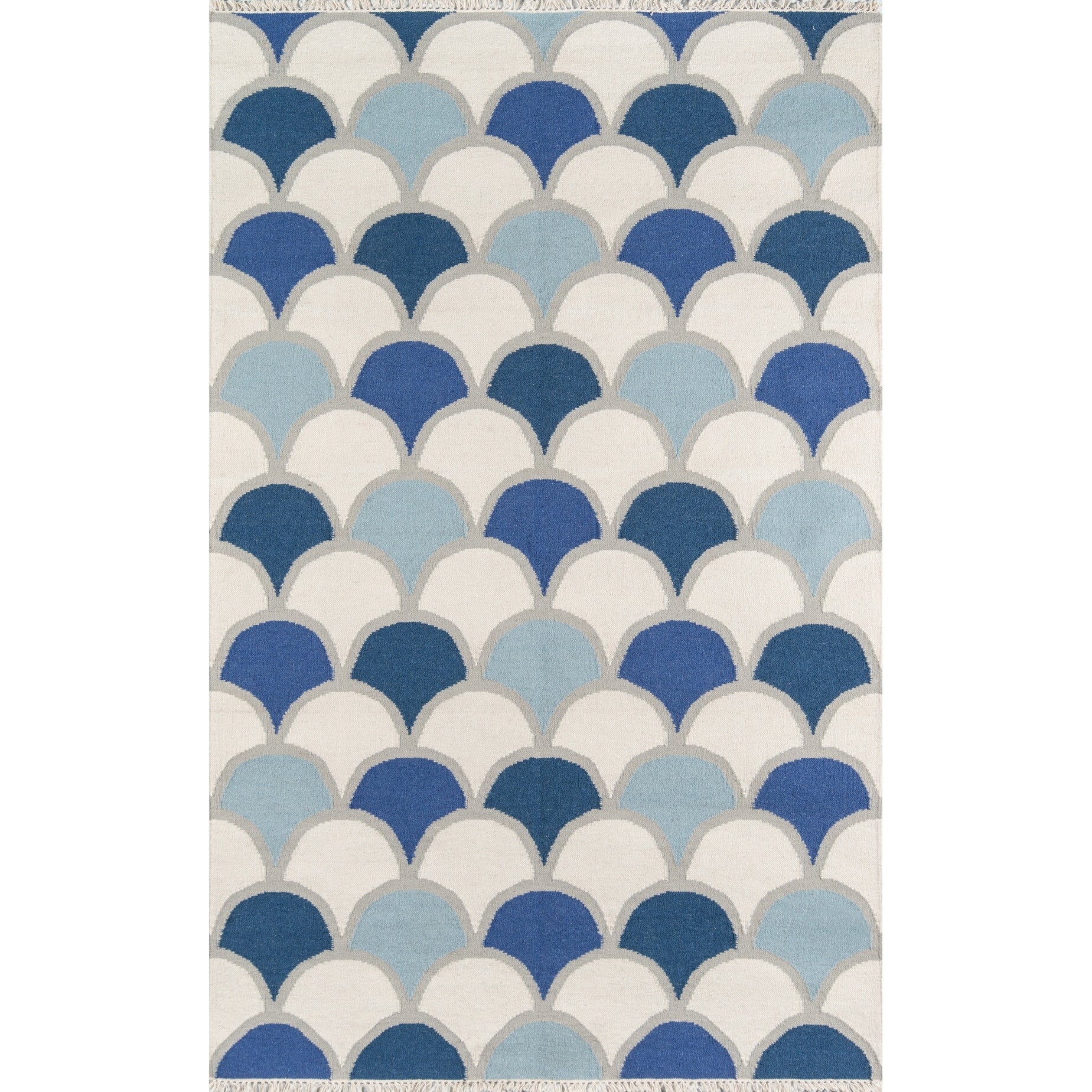 Novogratz By Momeni Topanga Dasha Reversiable Flat Weave Wool Rug