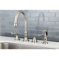 Nufrench Widespread Kitchen Faucet