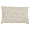 Nubby Design Cotton Down Filled Throw Pillow