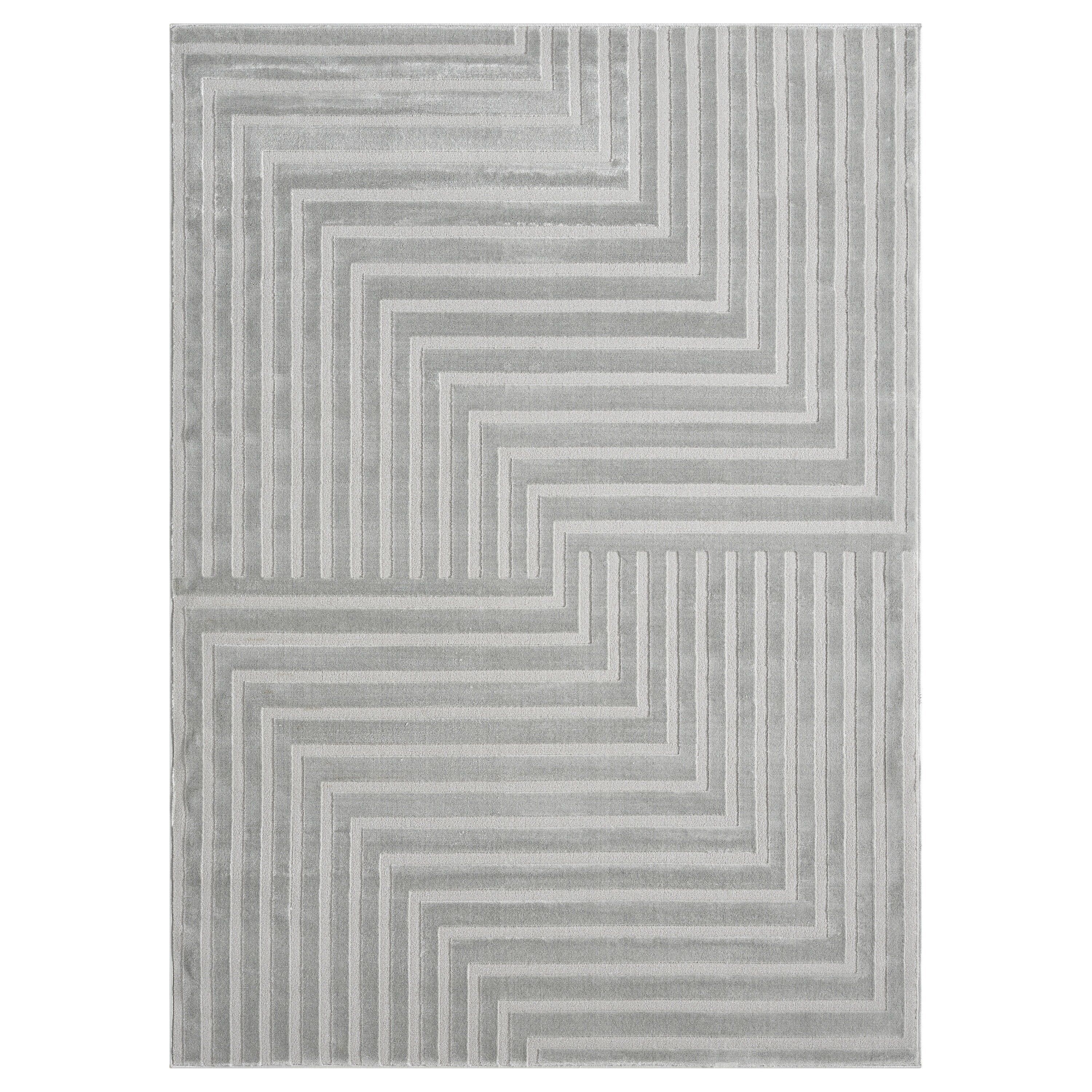 Nuevo Collection Modern Abstract Geometric Area Rug