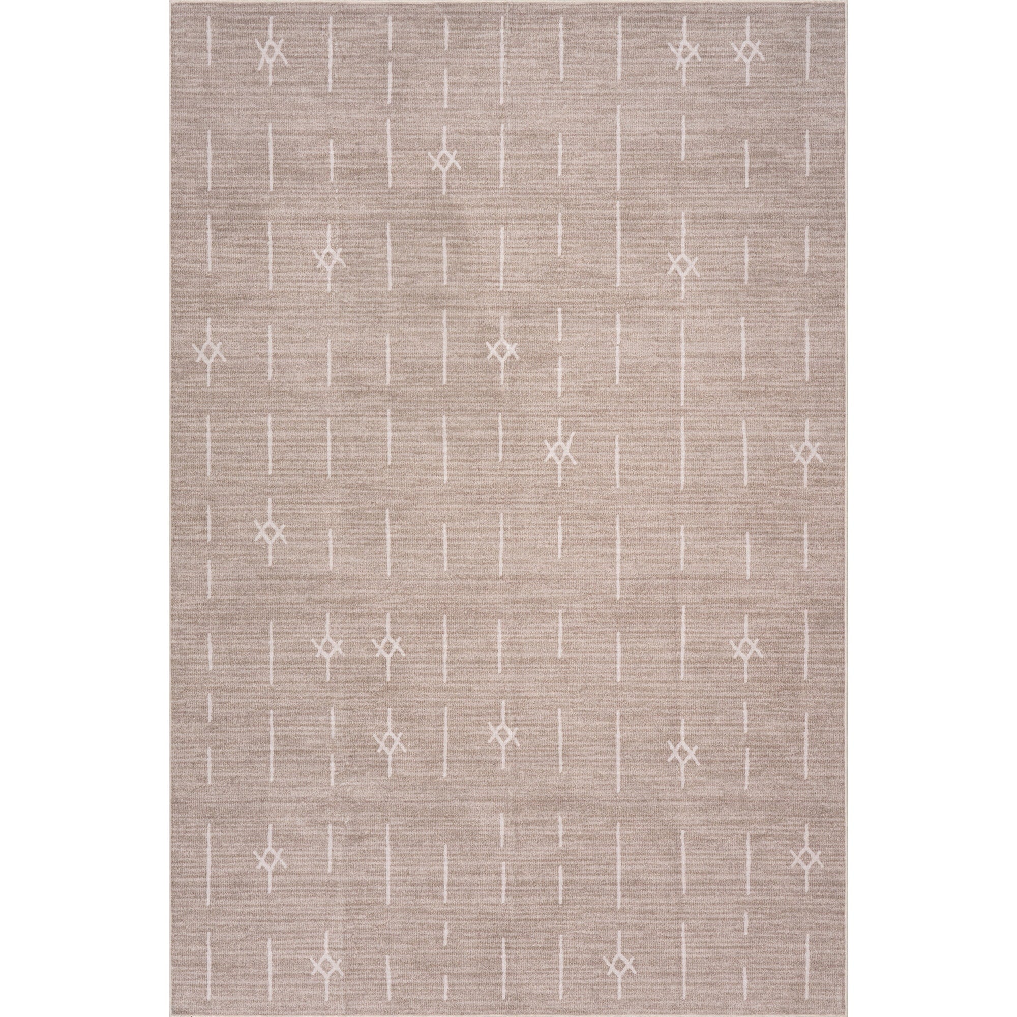 Nuloom Bellara Geometric Washable Rug