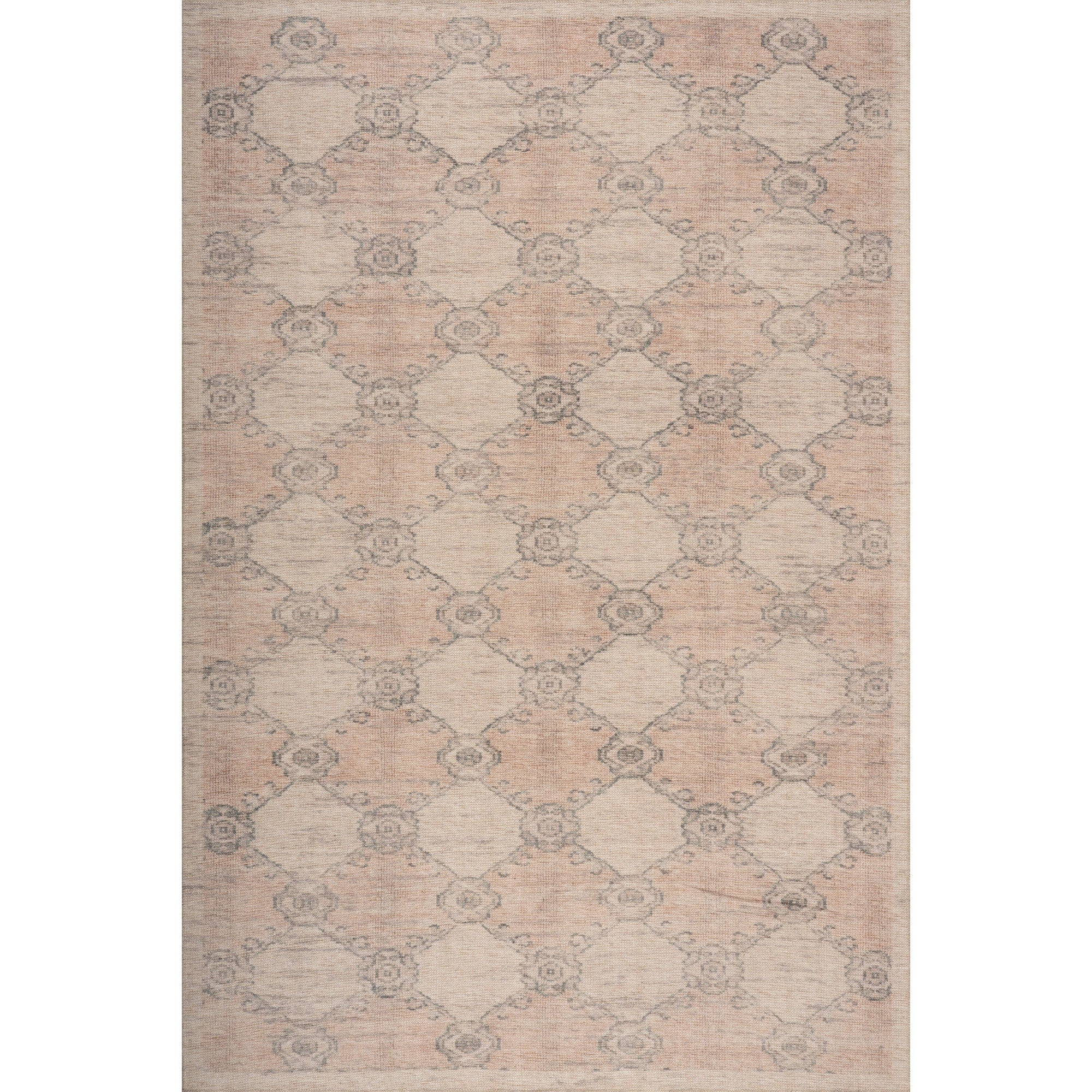 Nuloom Brinelle Traditional Diamond Indoor Washable Area Rug