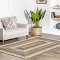 Nuloom Alexa Eco Natural Fiber Braided Oval Jute Rug 8 X 10 Oval 8 X 10 Oval