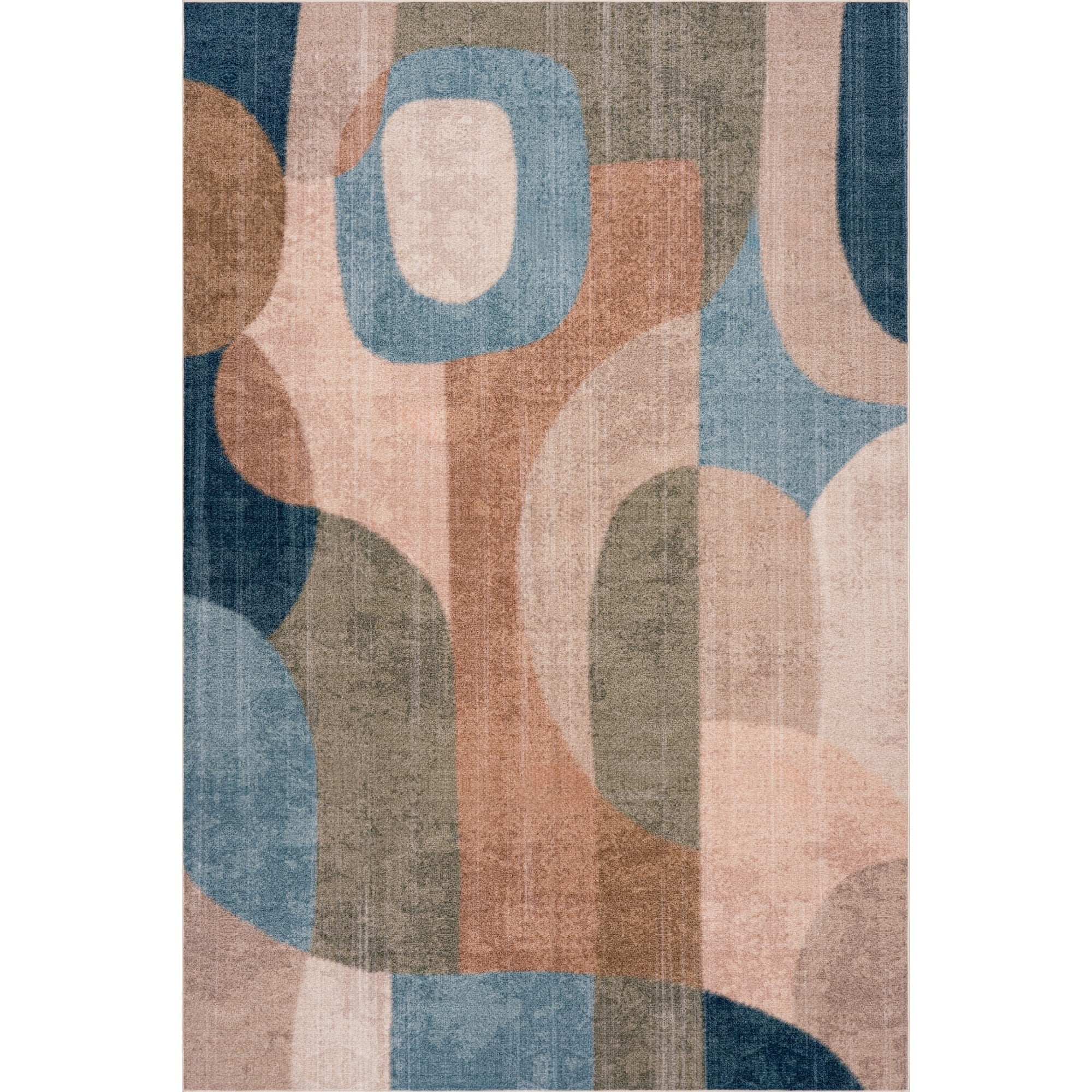 Nuloom Isaline Abstract Washable Rug
