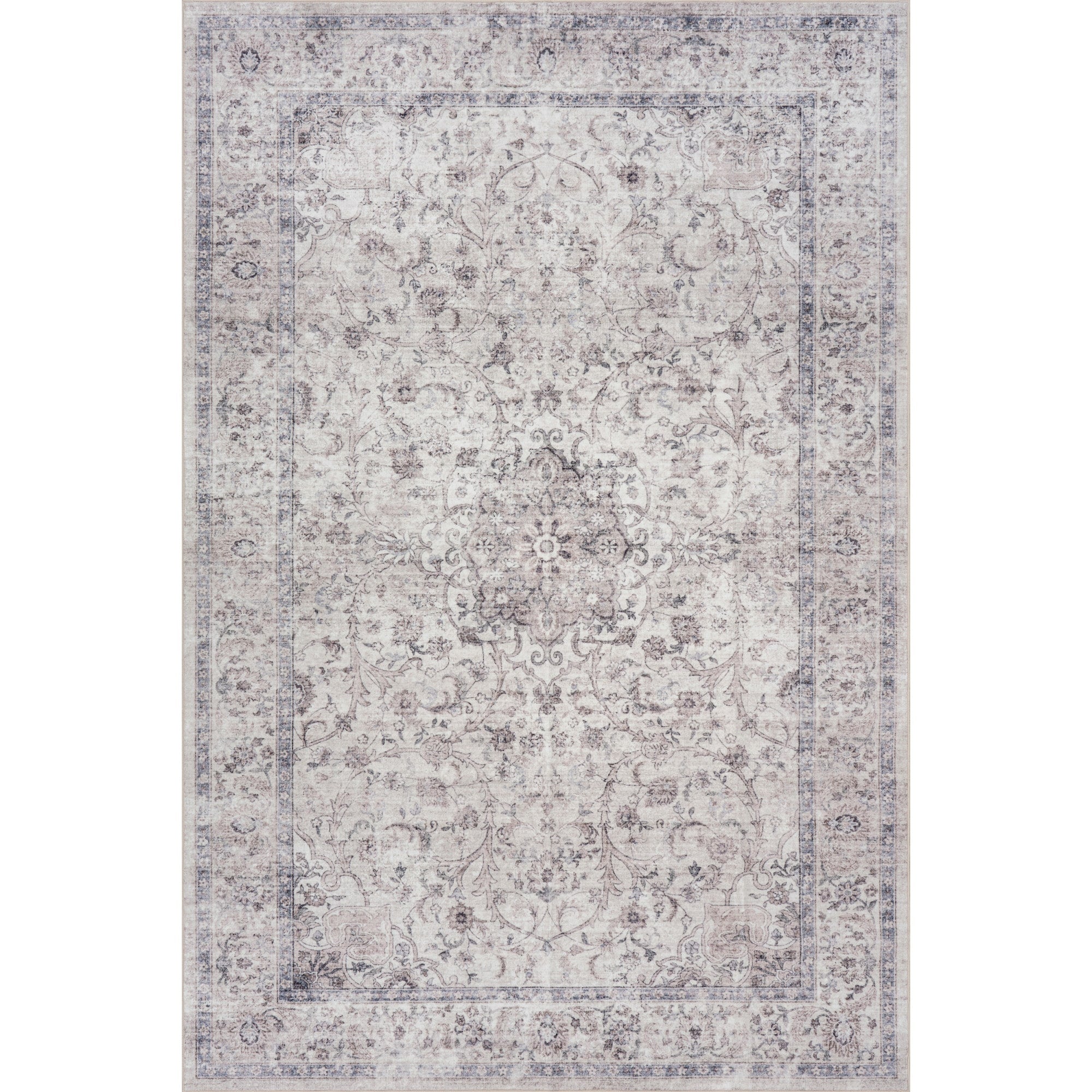 Nuloom Peressa Medallion Washable Rug