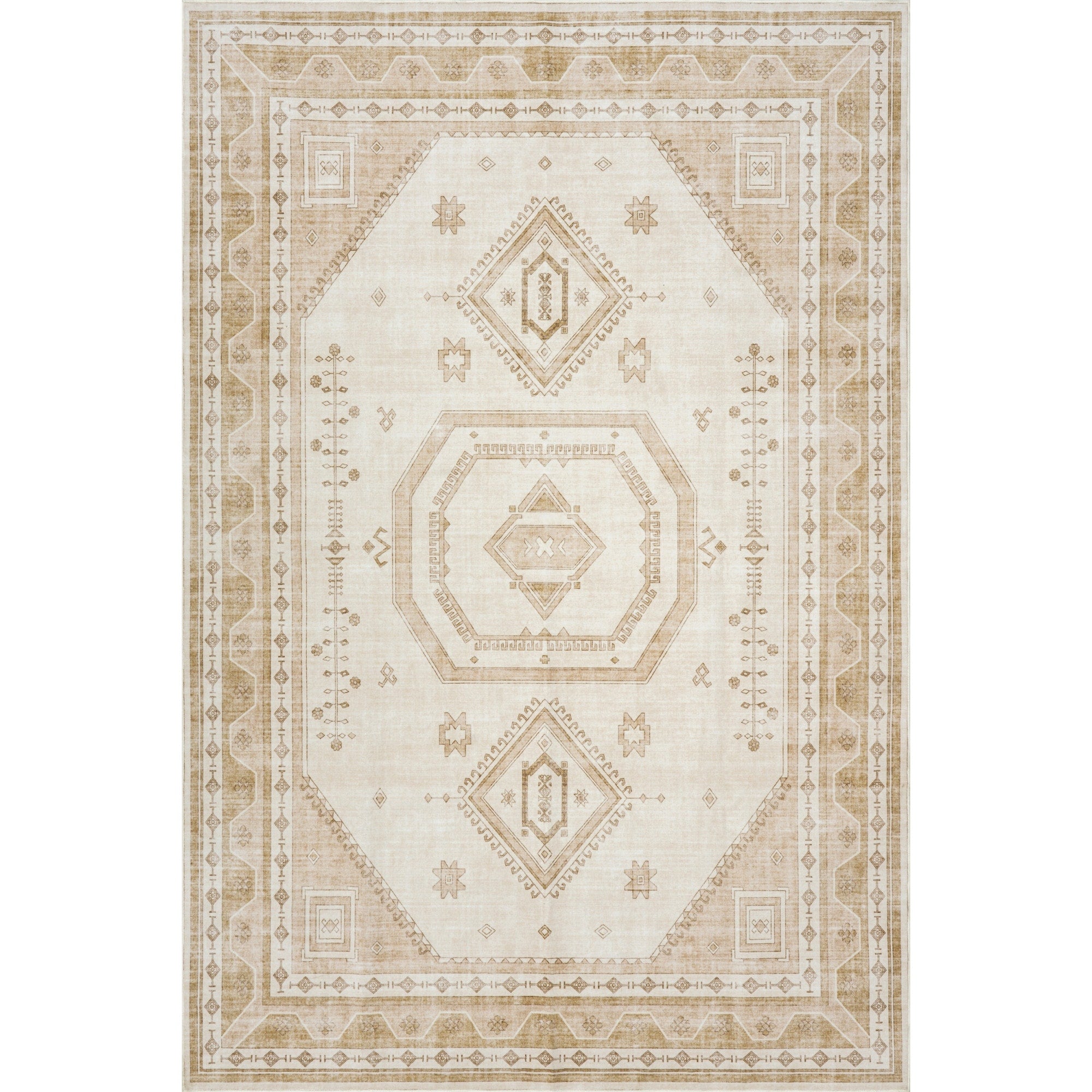Nuloom Sereniel Medallion Washable Rug