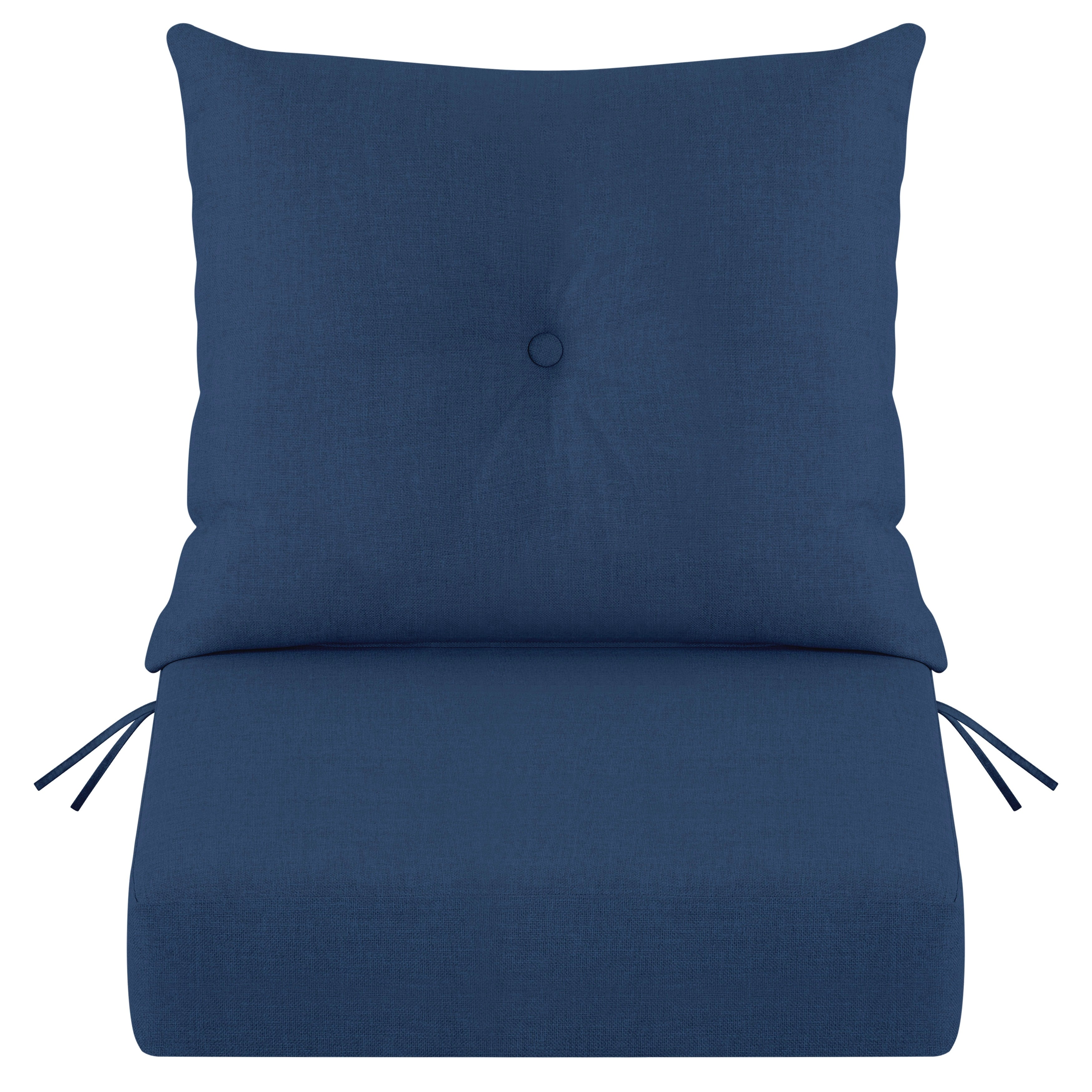 Nuu Garden 23 X 24 Inch Outdoor Olefin Chair Cushion Set Tufted Design