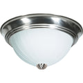 Nuvo Lighting 3 Light 15 1 4 Wide Flush Mount Bowl Ceiling Fixture