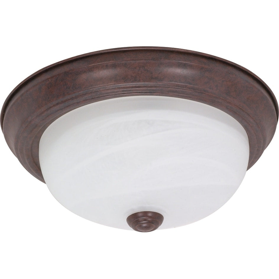 Nuvo Lighting 2 Light 11 3 8 Wide Flush Mount Bowl Ceiling Fixture
