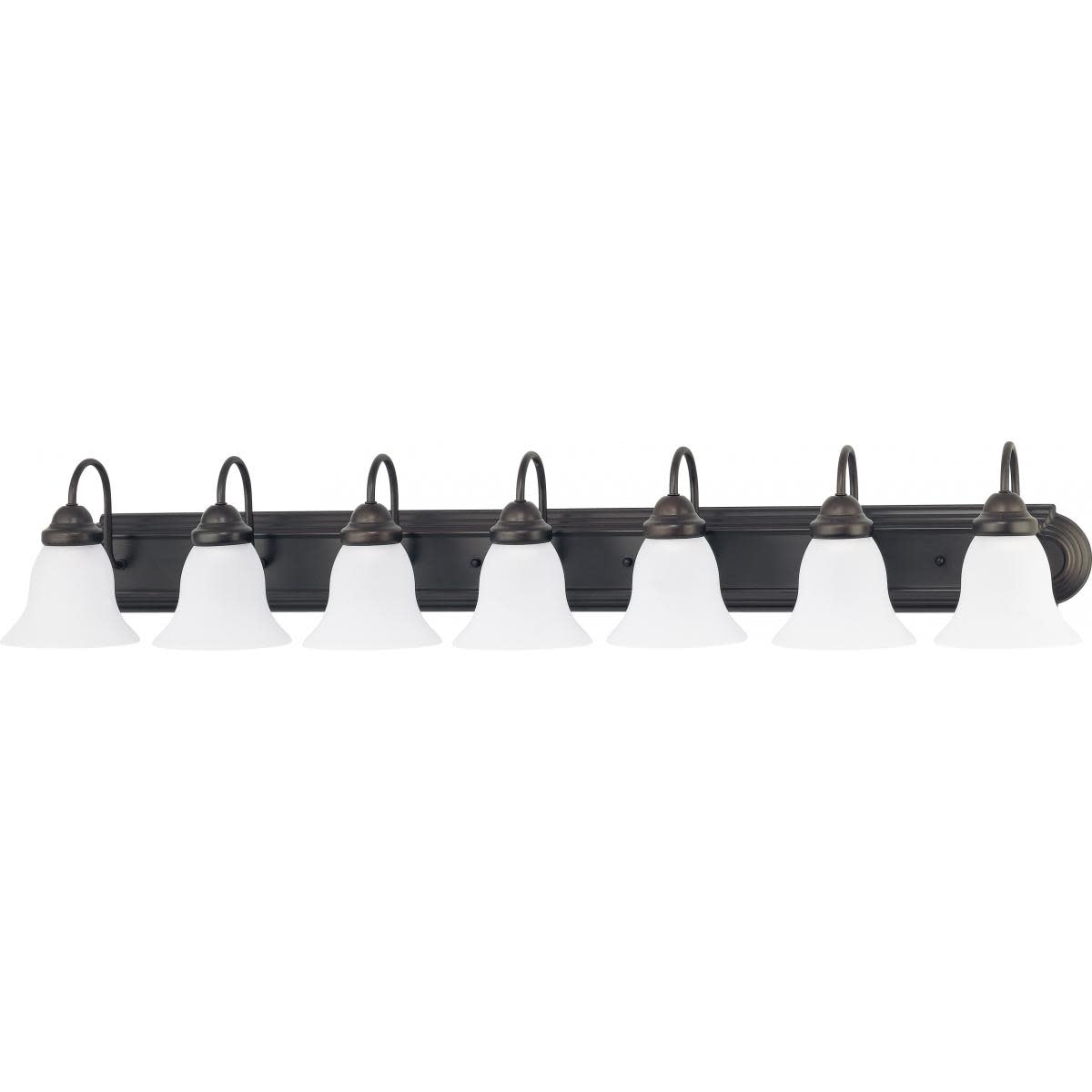 Nuvo Lighting Ballerina 7 Light 48 Wide Bathroom Vanity Light With