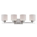 Nuvo Lighting Parallel 4 Light 29 Wide Bathroom Vanity Light With