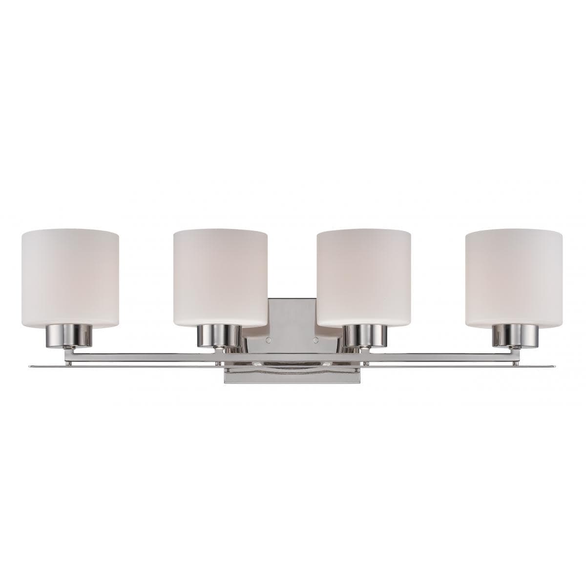 Nuvo Lighting Parallel 4 Light 29 Wide Bathroom Vanity Light With