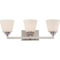 Nuvo Lighting Mobili 3 Light 25 Wide Bathroom Vanity Light With