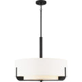 Nuvo Lighting Frankie 4 Light 24 Wide Drum Chandelier