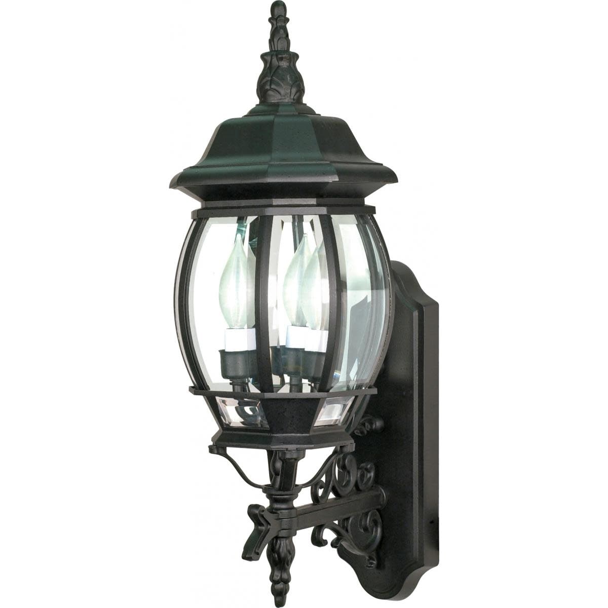 Nuvo Lighting Central Park 3 Light 22 3 4 Tall Outdoor Wall Sconce