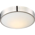 Nuvo Lighting Perk Single Light 13 Wide Integrated Led Flush Mount