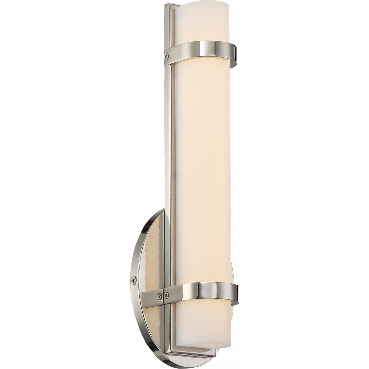 Nuvo Lighting Slice Single Light 12 Tall Integrated Led Wall Sconce